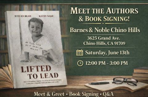 Book signing, Chino Hills