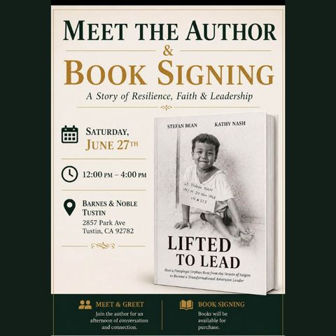 Book signing, Tustin